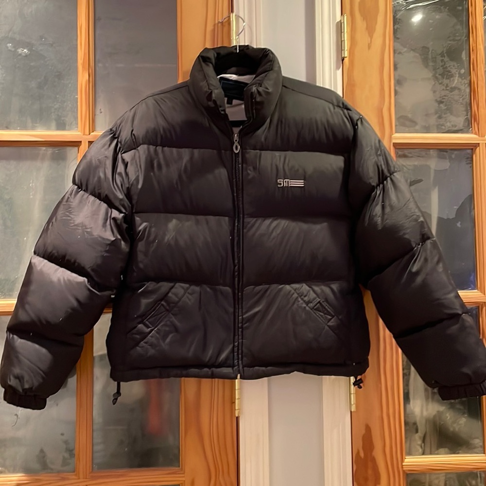 Mens Junior Steve Madden Black Jacket.  Size M